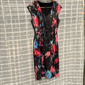 J. Crew Vibrant Floral Midi Dress